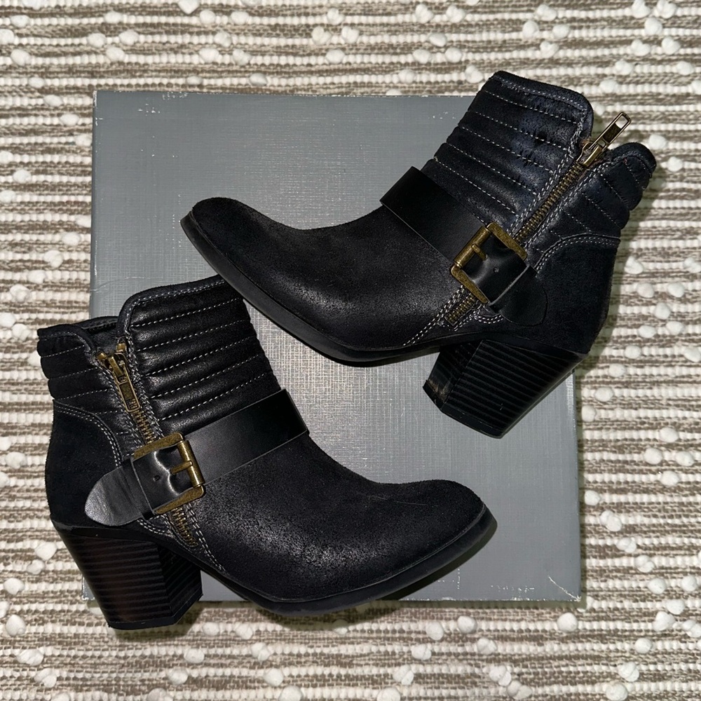 Relativity Black Ankle Boots